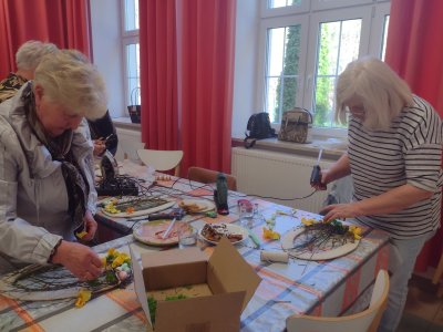 Warsztaty Wiosenny Wianek Wielkanocny